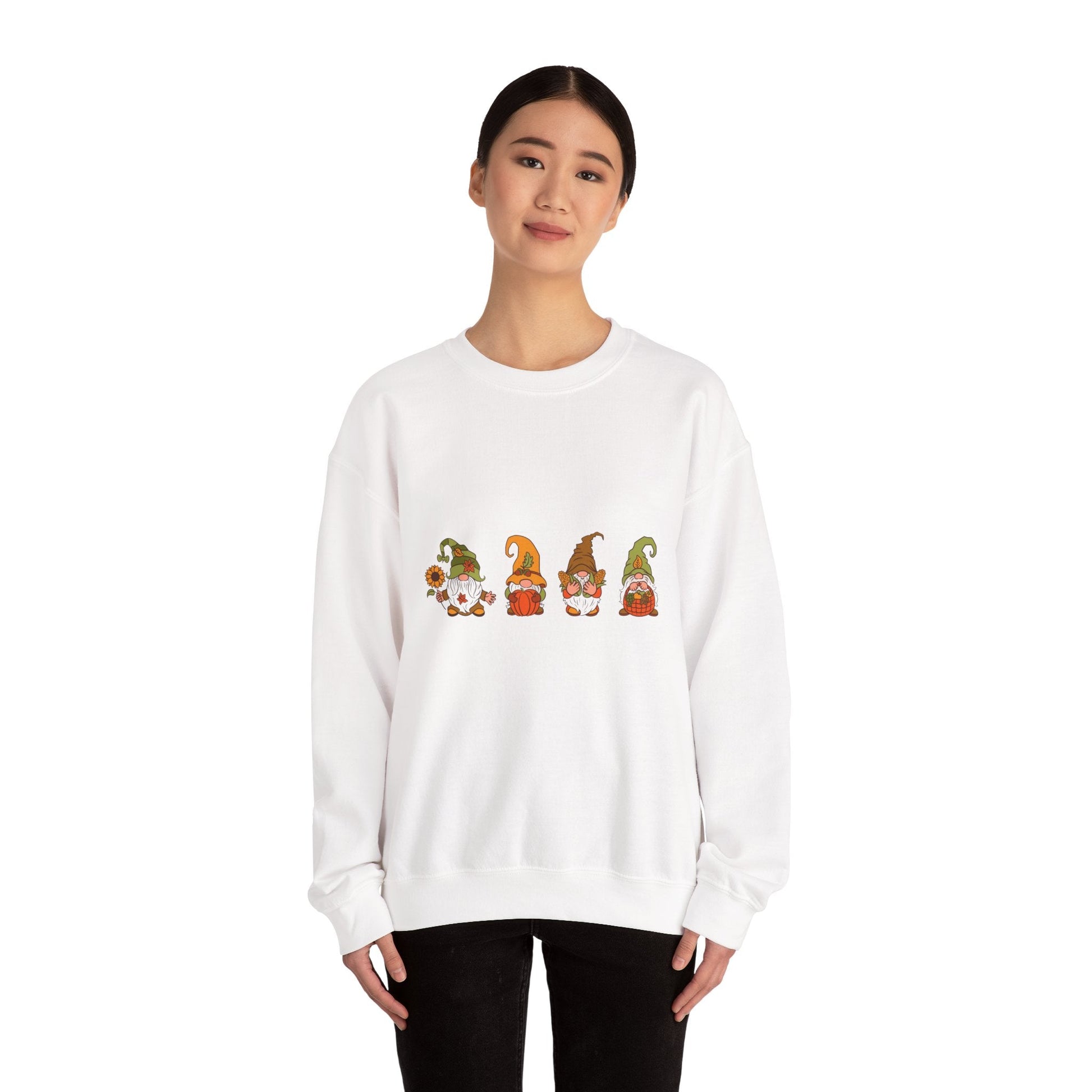 Cozy Gnome Sweatshirt, Fall Fashion, Unisex Sweatshirt, Halloween Apparel, Gift for Him/Her, Autumn Cozy Crewneck - MaisonThreadory