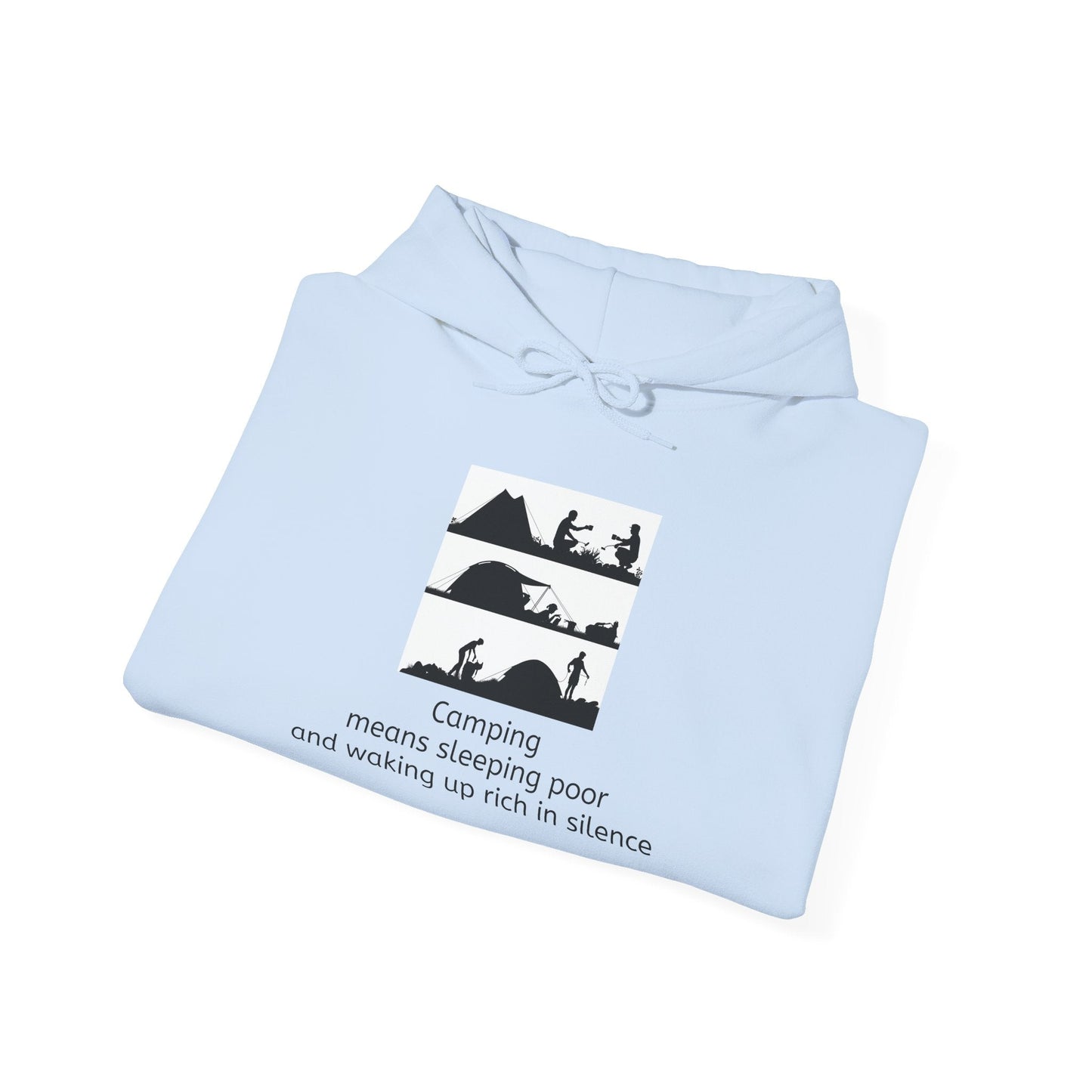 Camping Adventure Hoodie - Unisex Heavy Blend - Cozy Sweatshirt for Nature Lovers - Outdoor Gift - Travel Hoodie - MaisonThreadory