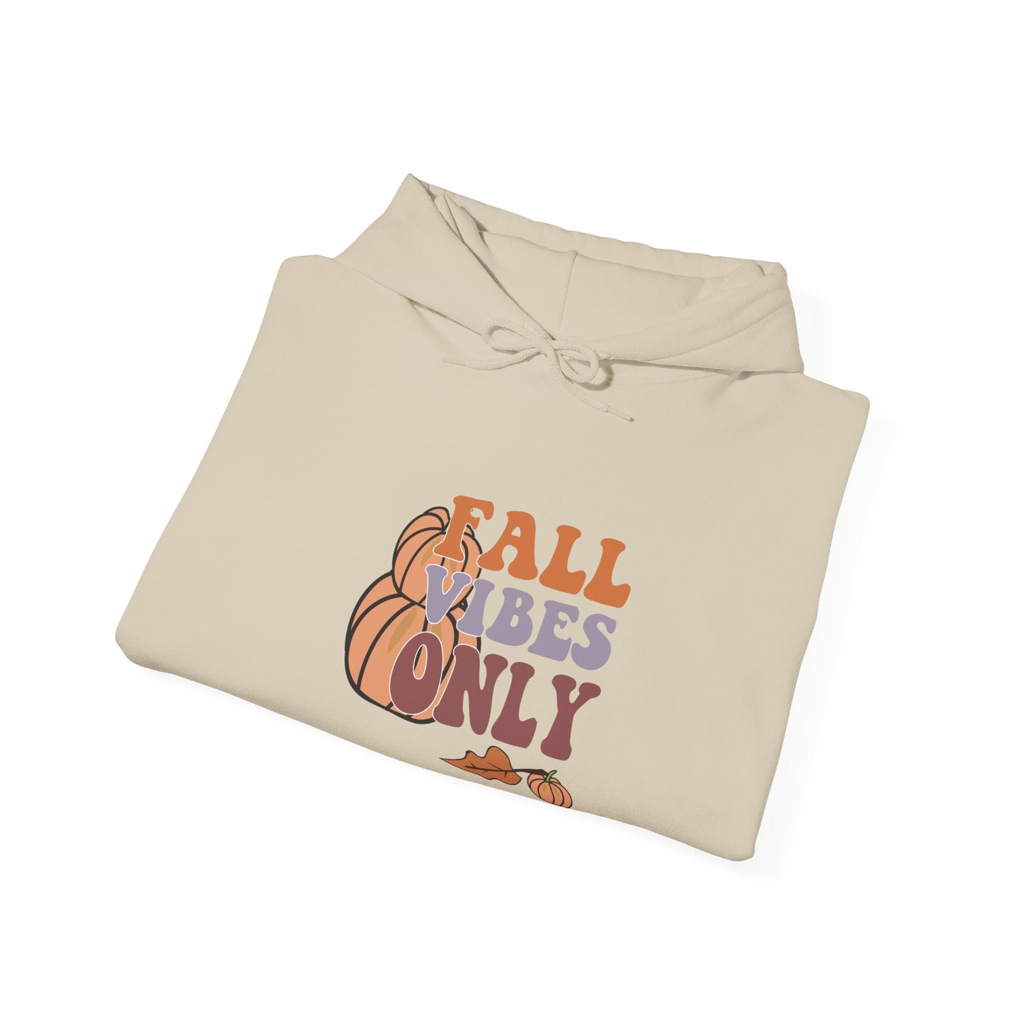 Fall Vibes Hoodie - Cozy Unisex Sweatshirt for Autumn, Halloween, Thanksgiving, Casual Wear, Gift Idea - MaisonThreadory