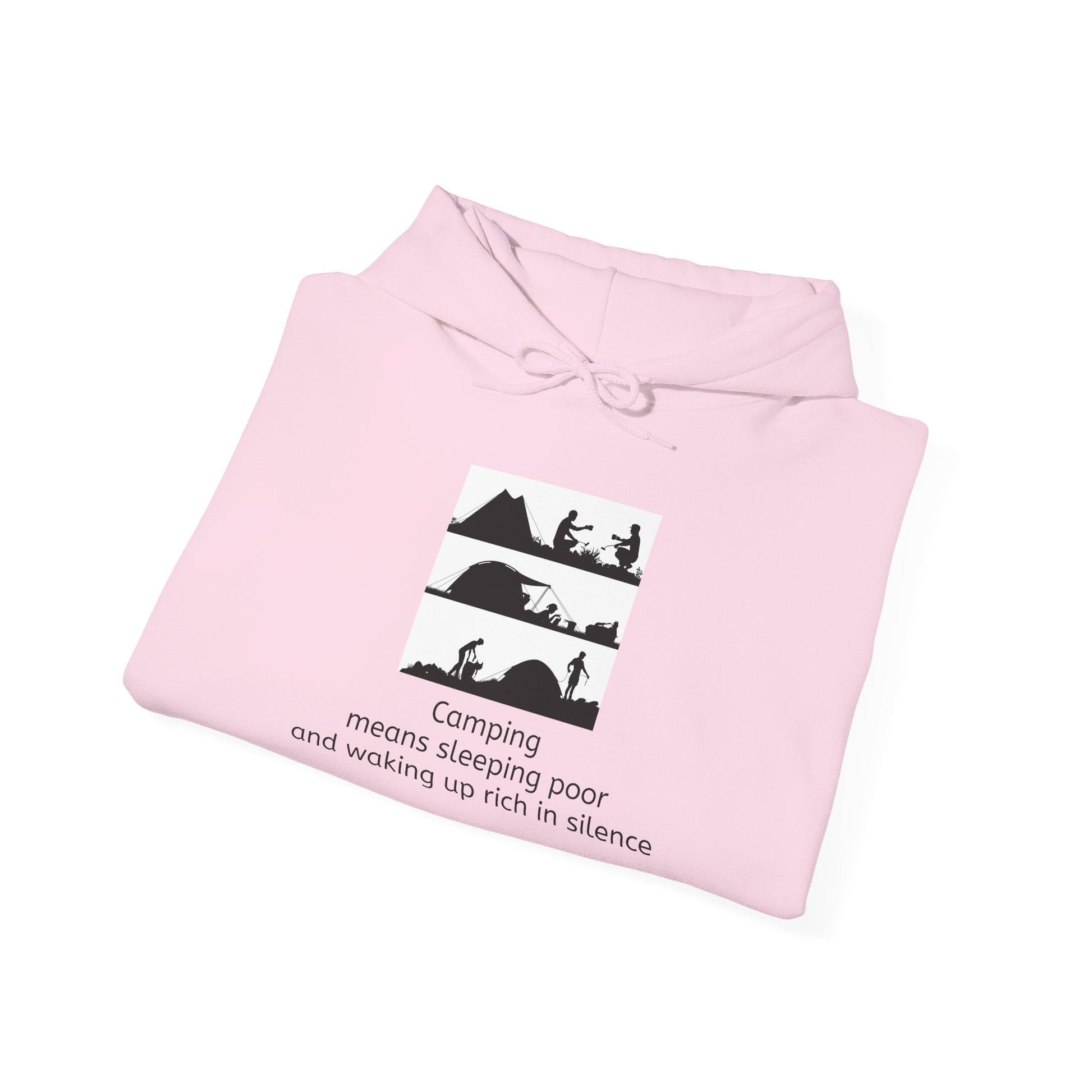 Camping Adventure Hoodie - Unisex Heavy Blend - Cozy Sweatshirt for Nature Lovers - Outdoor Gift - Travel Hoodie - MaisonThreadory