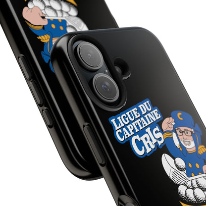 Ligue du Capitaine Cris Tough Phone Cases | Unique Gift for Sports Fans, Durable Protection, Fun & Stylish Design, Baseball Lover's [...] - MaisonThreadory