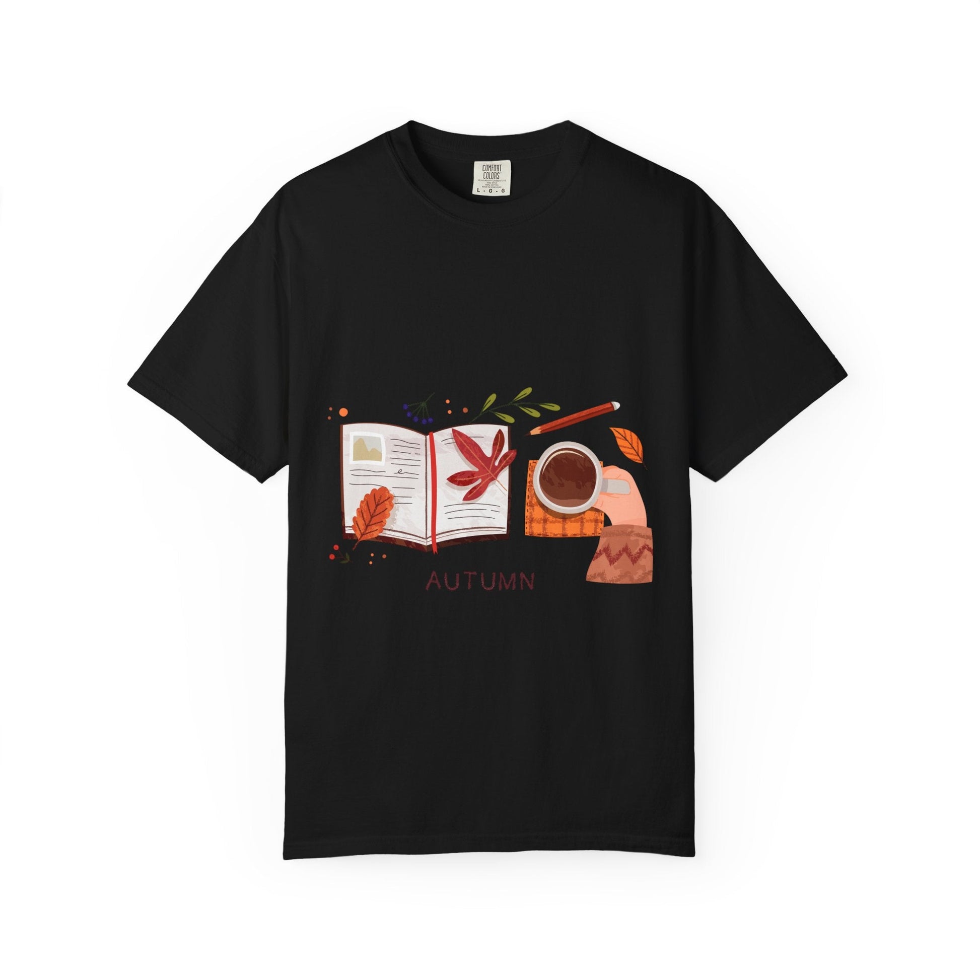 Autumn - Themed Unisex T-Shirt - Cozy Fall Tee, Perfect Gift for Thanksgiving, Casual Everyday Wear, Seasonal Fashion, Pumpkin Spice Vibes - MaisonThreadory