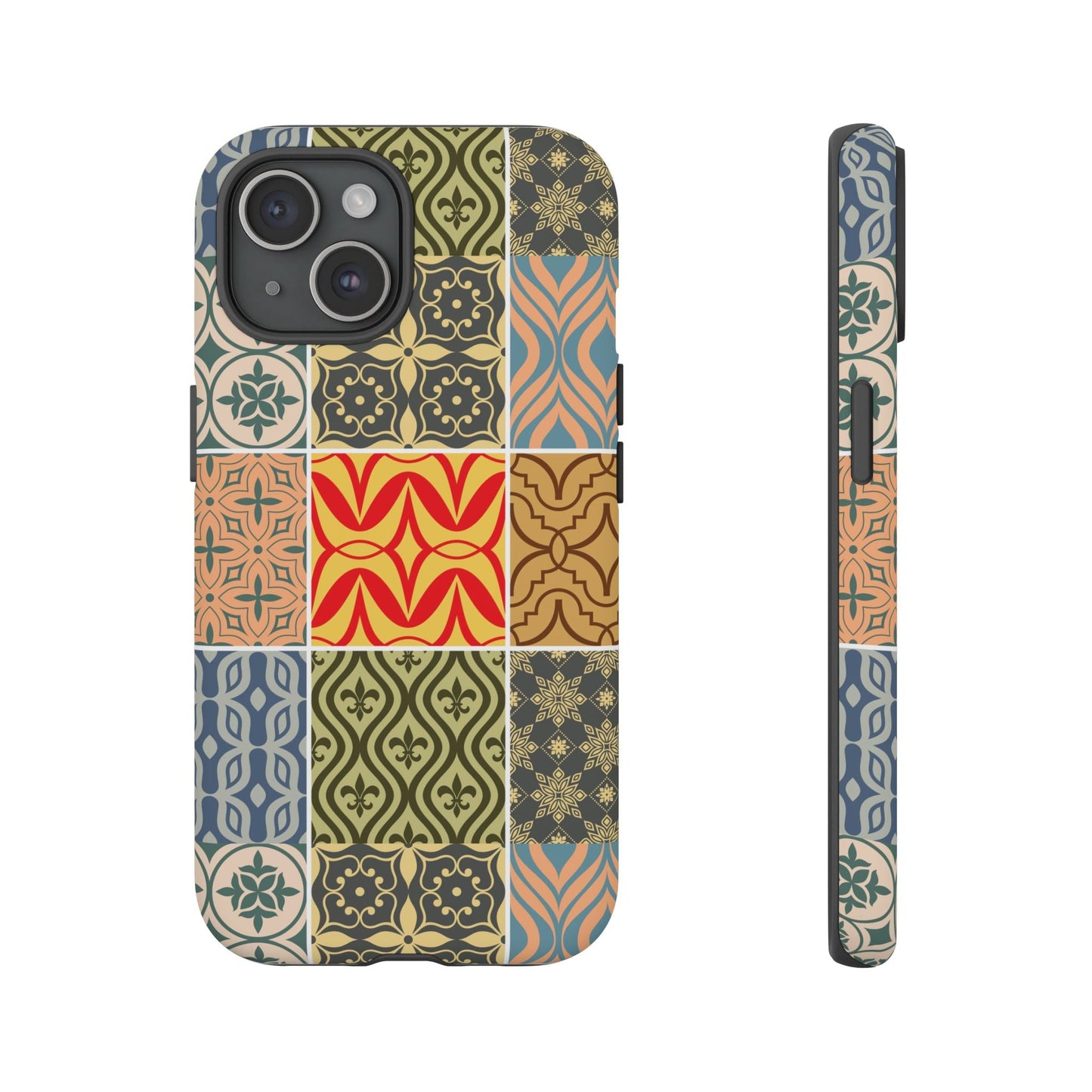 Decorative Phone Cases, Unique Phone Cover, Stylish iPhone Case, Gift for Phone Lovers, Trendy Tech Accessories - MaisonThreadory