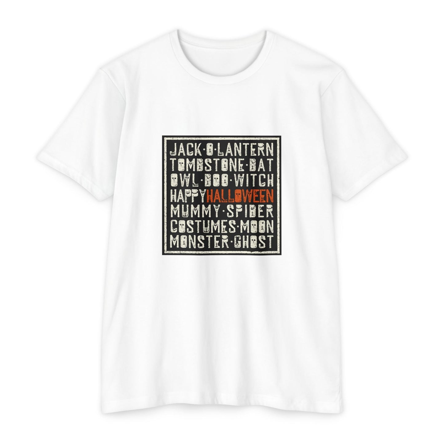 Halloween - Themed Unisex T-Shirt, Spooky Costume Shirt, Fall Festive Wear, Halloween Party Apparel, Trick or Treat Tee - MaisonThreadory