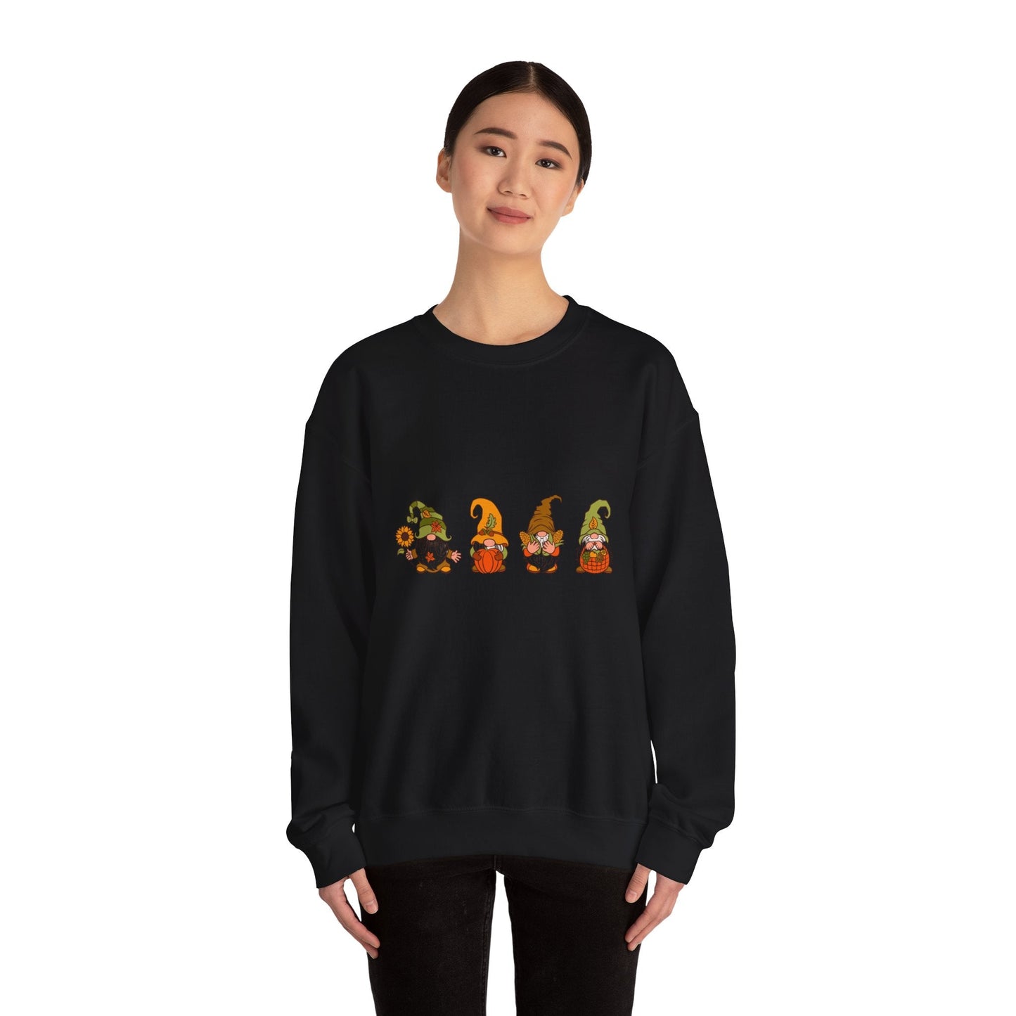 Cozy Gnome Sweatshirt, Fall Fashion, Unisex Sweatshirt, Halloween Apparel, Gift for Him/Her, Autumn Cozy Crewneck - MaisonThreadory