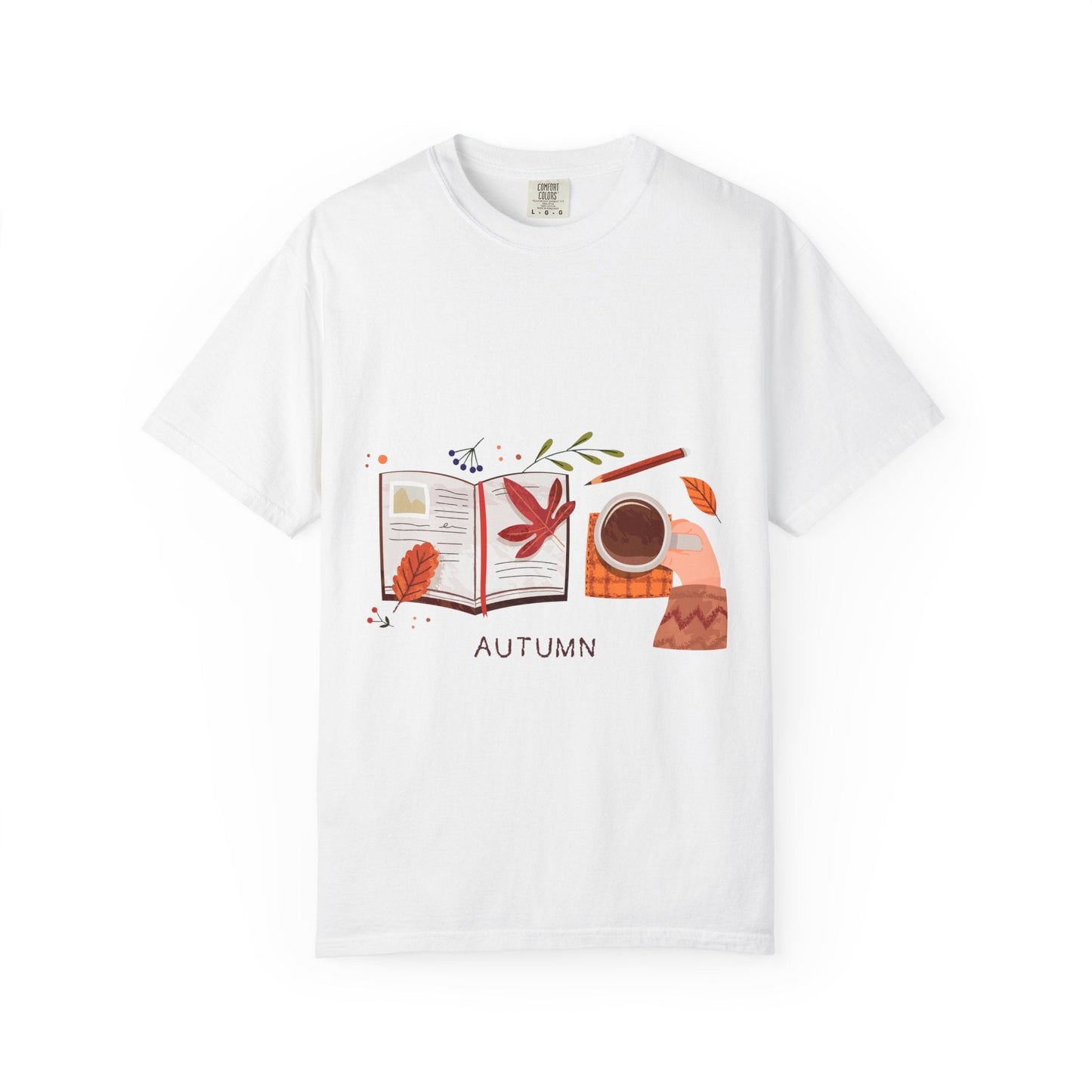 Autumn - Themed Unisex T-Shirt - Cozy Fall Tee, Perfect Gift for Thanksgiving, Casual Everyday Wear, Seasonal Fashion, Pumpkin Spice Vibes - MaisonThreadory
