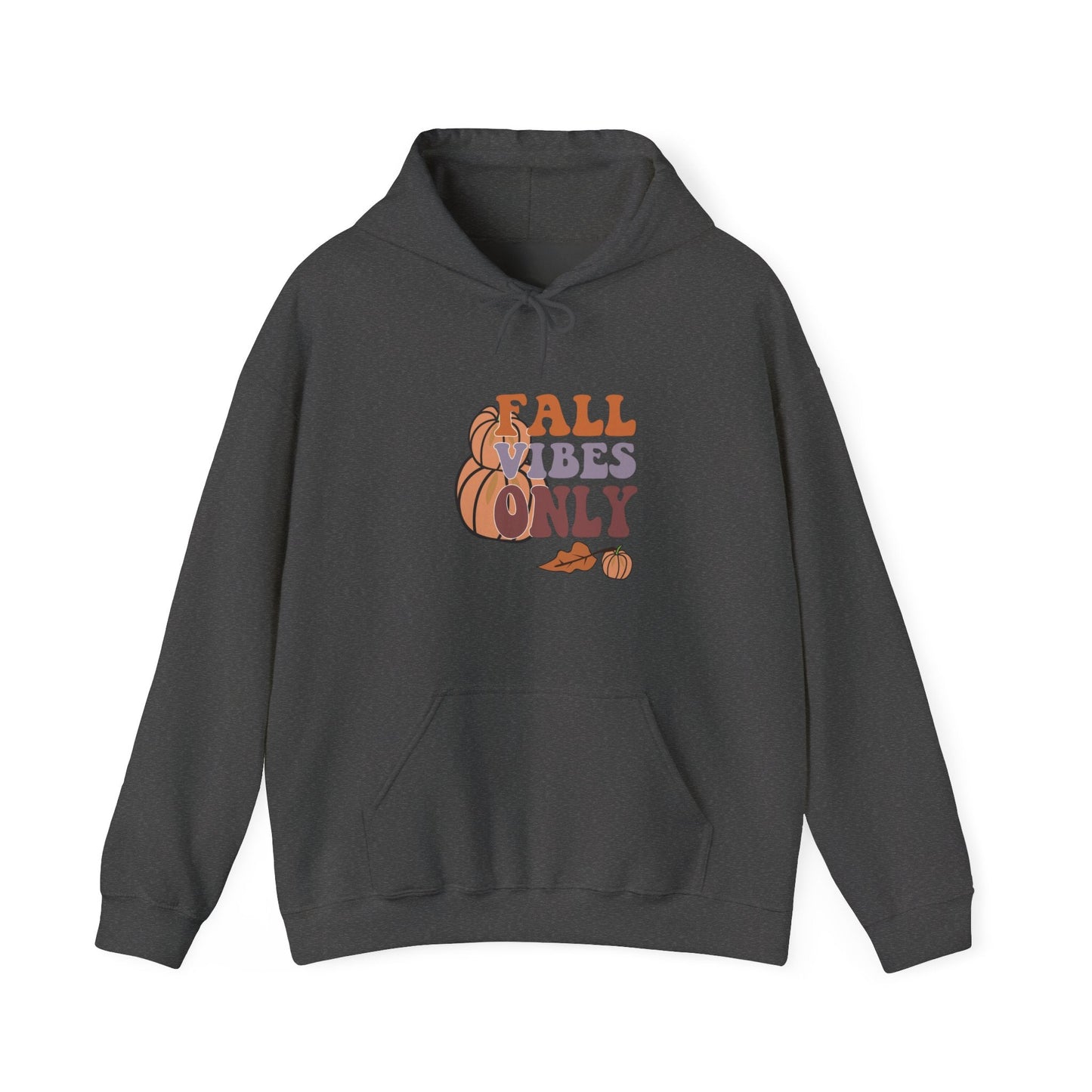 Fall Vibes Hoodie - Cozy Unisex Sweatshirt for Autumn, Halloween, Thanksgiving, Casual Wear, Gift Idea - MaisonThreadory