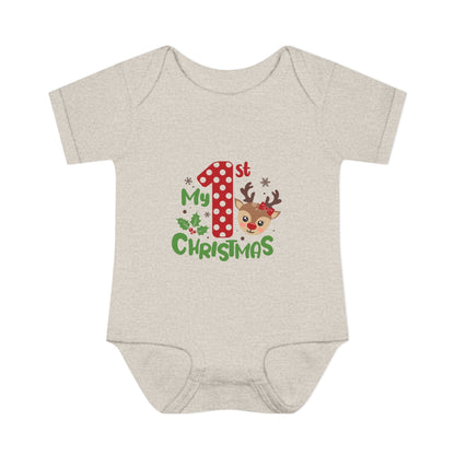 Infant Baby Rib Bodysuit - MaisonThreadory