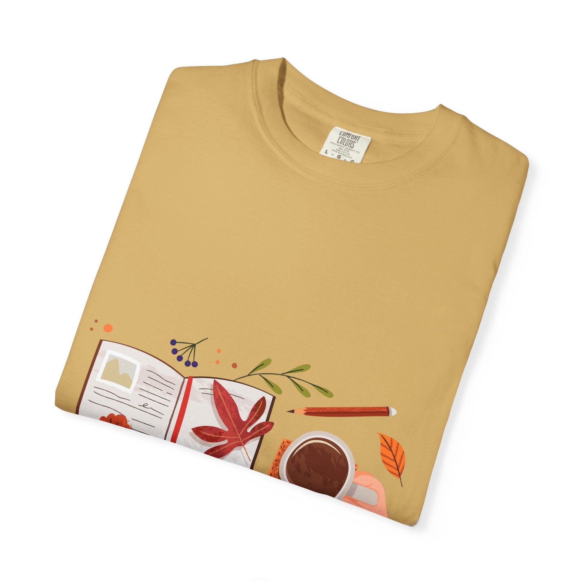 Autumn - Themed Unisex T-Shirt - Cozy Fall Tee, Perfect Gift for Thanksgiving, Casual Everyday Wear, Seasonal Fashion, Pumpkin Spice Vibes - MaisonThreadory