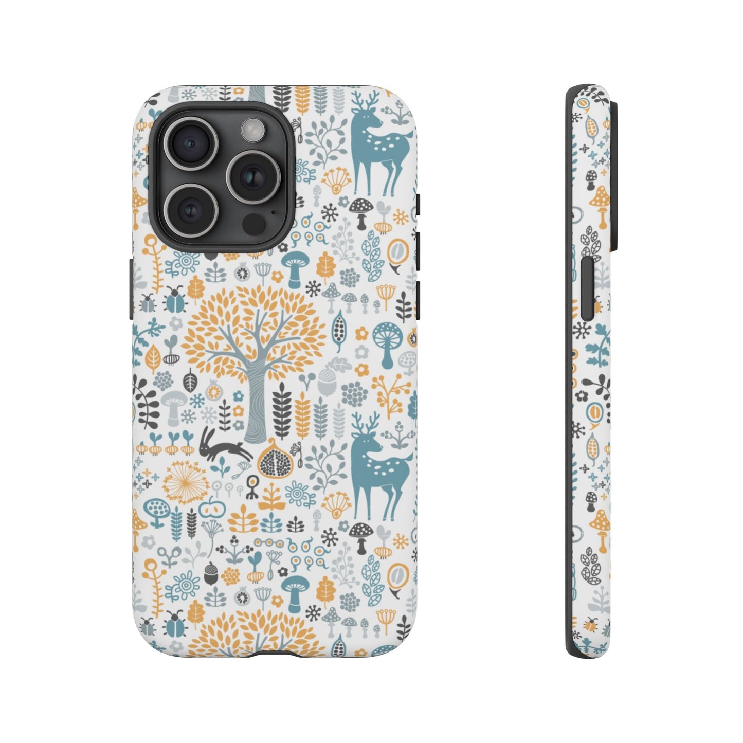 Nature - Inspired Phone Case, Durable Protective Cover, Bohemian Phone Accessory, Symbol of Strength, Eco - Friendly Gift - MaisonThreadory