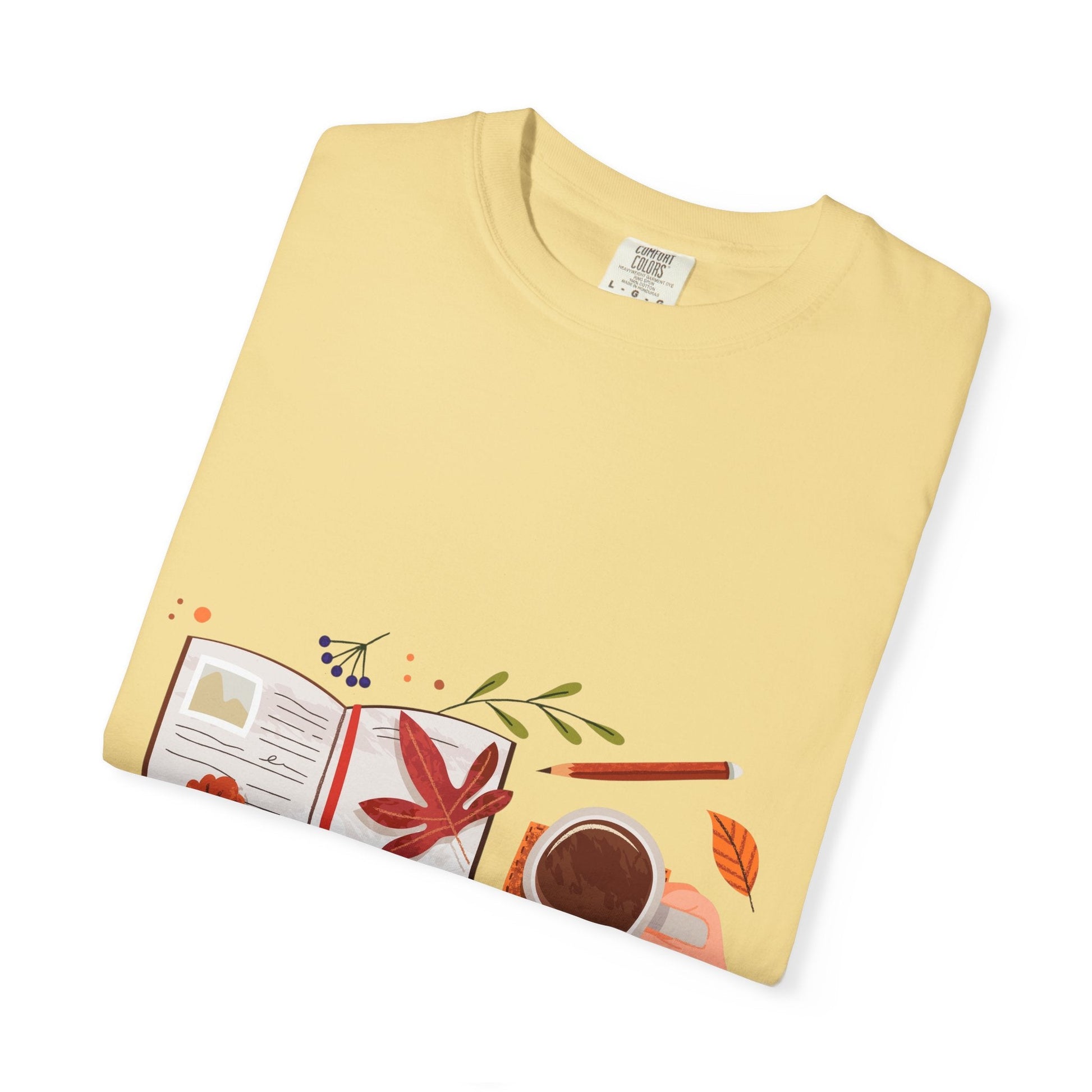 Autumn - Themed Unisex T-Shirt - Cozy Fall Tee, Perfect Gift for Thanksgiving, Casual Everyday Wear, Seasonal Fashion, Pumpkin Spice Vibes - MaisonThreadory