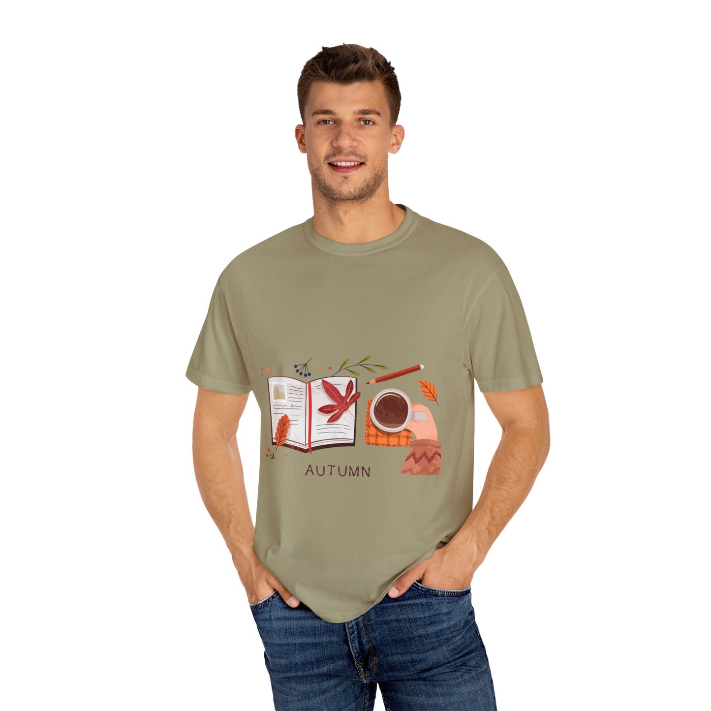 Autumn - Themed Unisex T-Shirt - Cozy Fall Tee, Perfect Gift for Thanksgiving, Casual Everyday Wear, Seasonal Fashion, Pumpkin Spice Vibes - MaisonThreadory