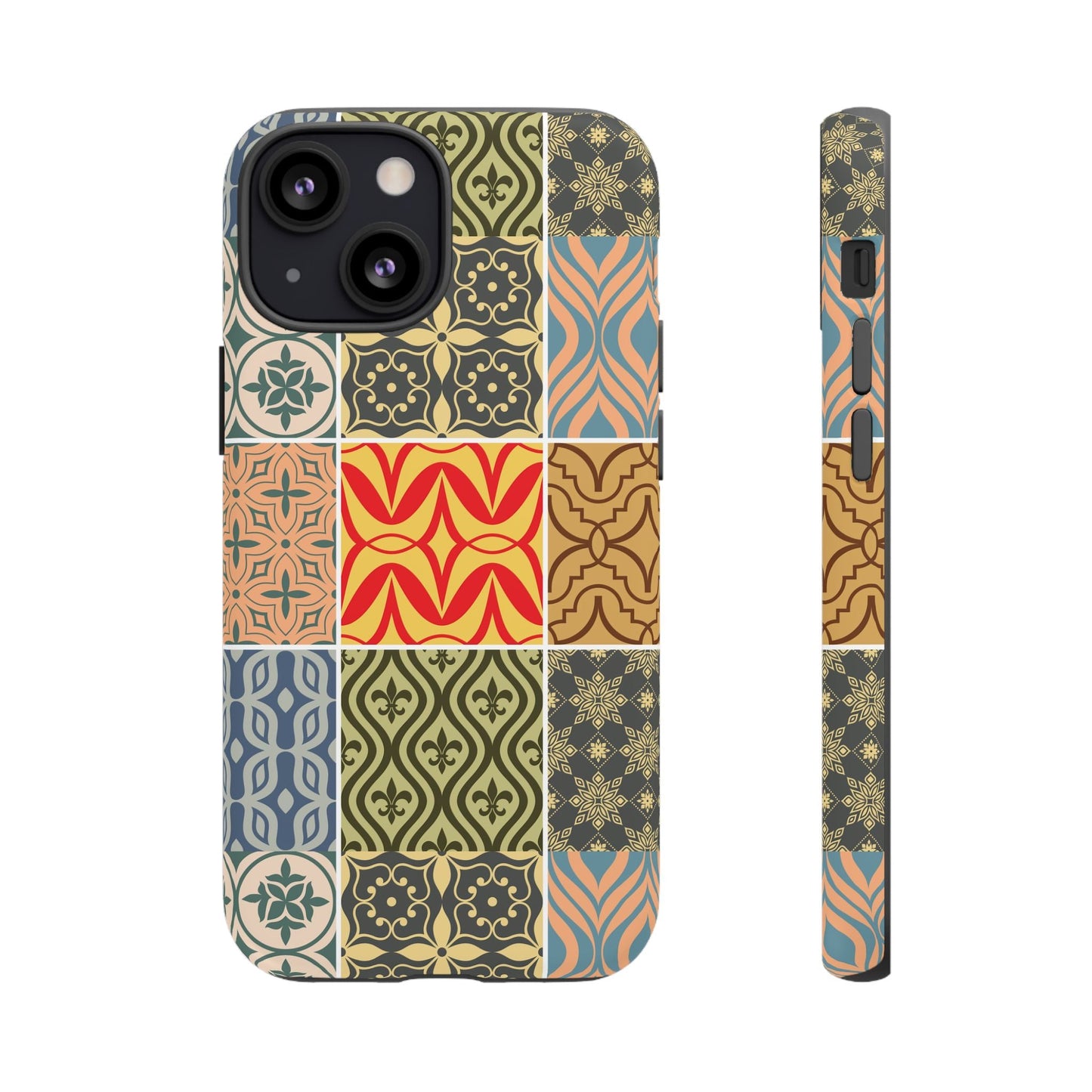 Decorative Phone Cases, Unique Phone Cover, Stylish iPhone Case, Gift for Phone Lovers, Trendy Tech Accessories - MaisonThreadory