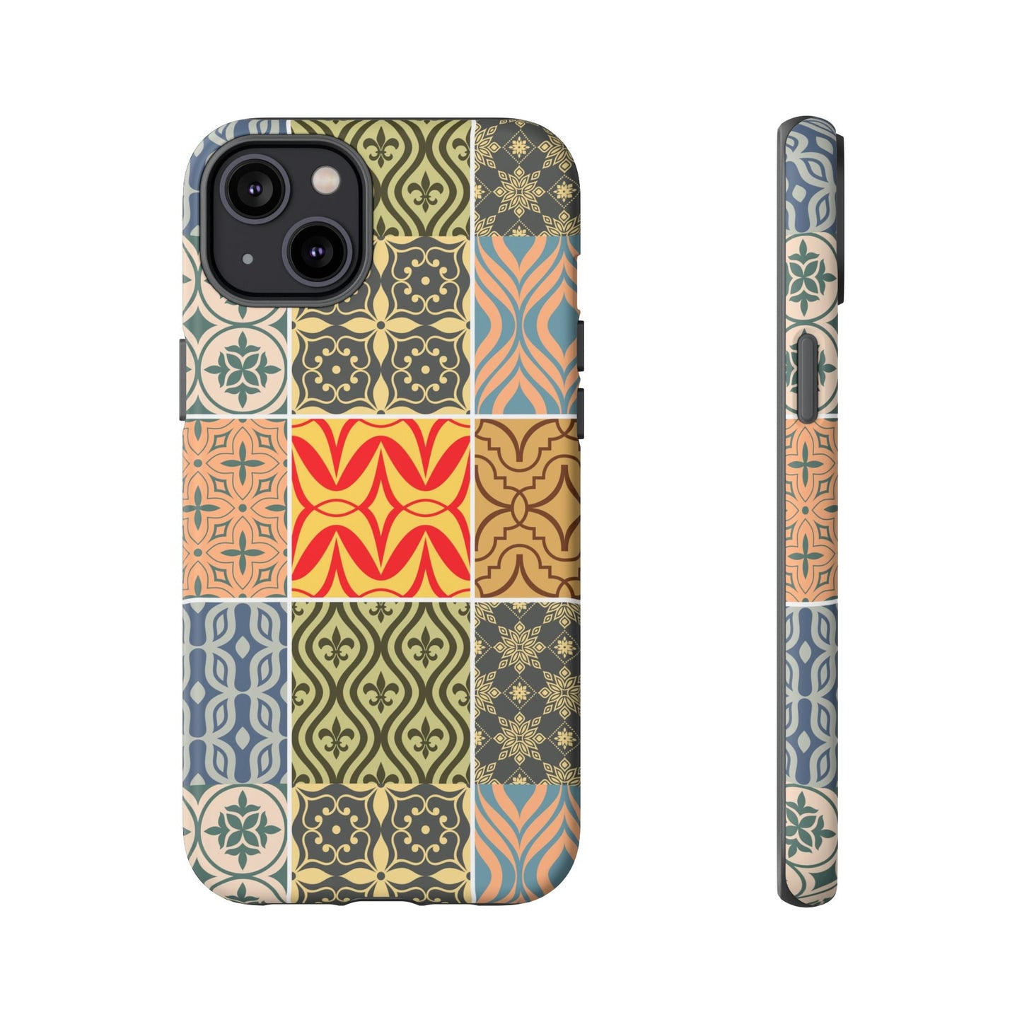 Decorative Phone Cases, Unique Phone Cover, Stylish iPhone Case, Gift for Phone Lovers, Trendy Tech Accessories - MaisonThreadory