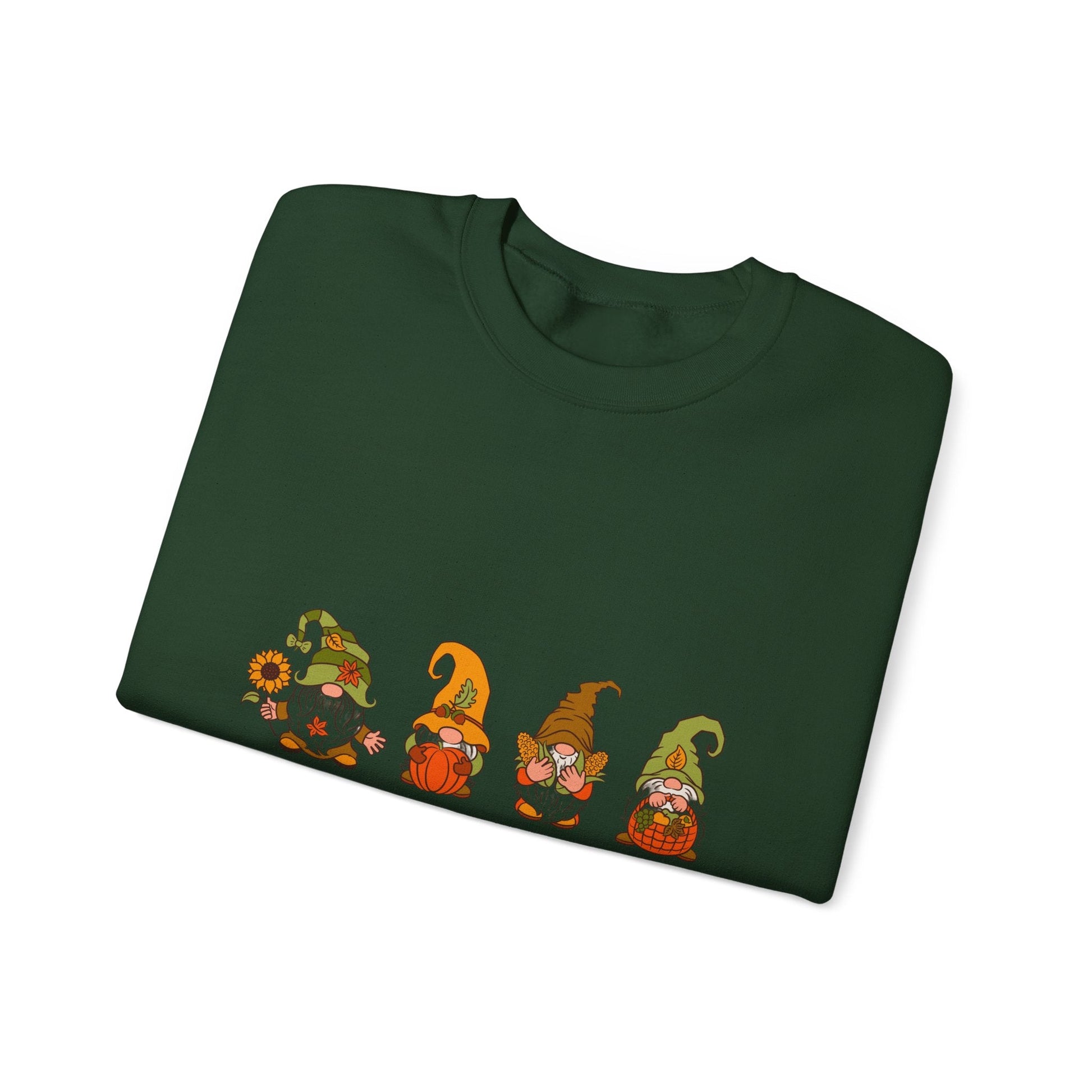 Cozy Gnome Sweatshirt, Fall Fashion, Unisex Sweatshirt, Halloween Apparel, Gift for Him/Her, Autumn Cozy Crewneck - MaisonThreadory