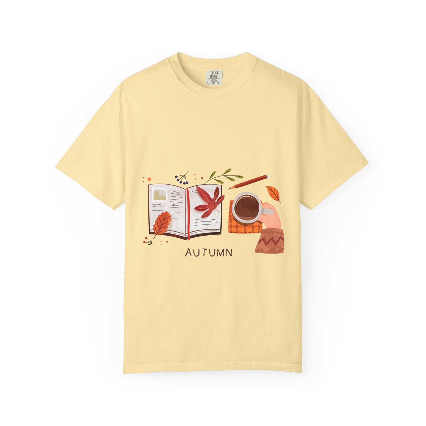 Autumn - Themed Unisex T-Shirt - Cozy Fall Tee, Perfect Gift for Thanksgiving, Casual Everyday Wear, Seasonal Fashion, Pumpkin Spice Vibes - MaisonThreadory